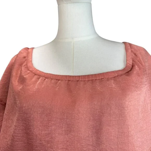 Show Me Your Mumu Copper Ruffle Romper Size Small
